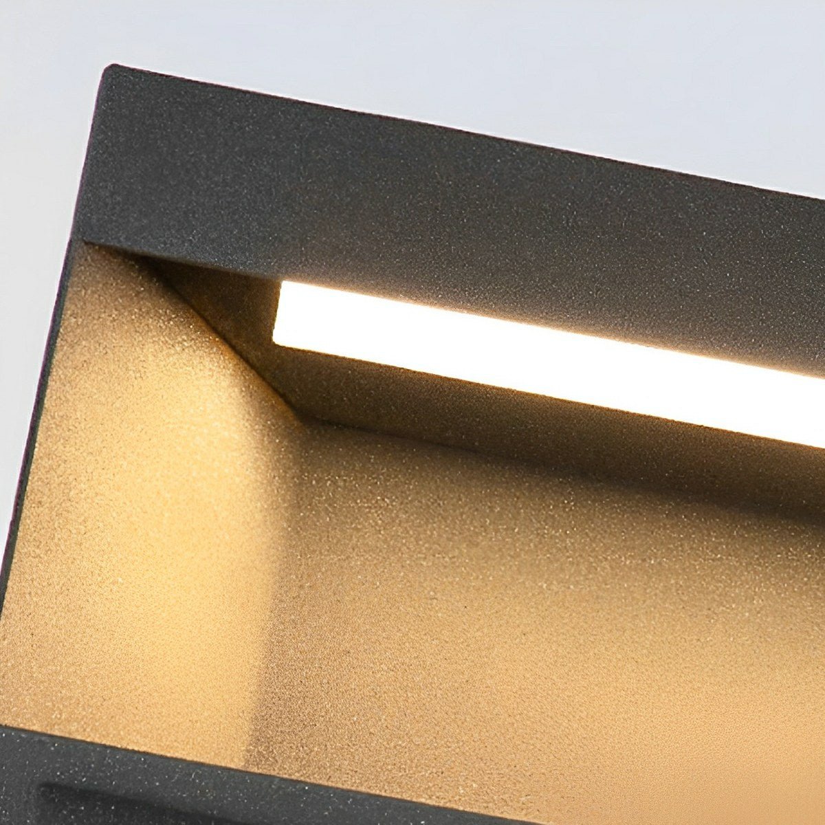Square Waterproof LED Stainless Steel Solar Post Lights Outdoor Fence Post Cap Lights - Flyachilles