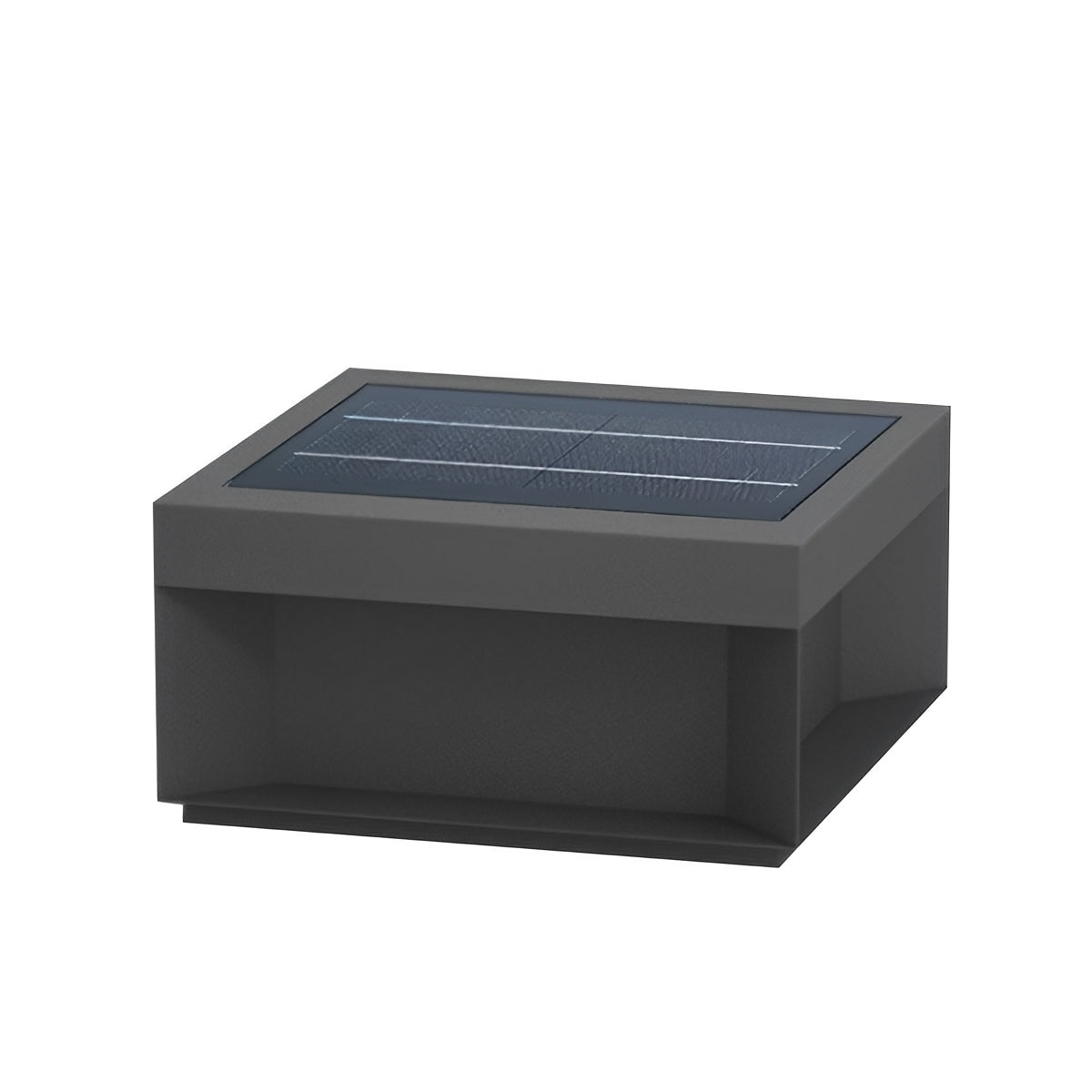 Square Waterproof LED Stainless Steel Solar Post Lights Outdoor Fence Post Cap Lights - Flyachilles