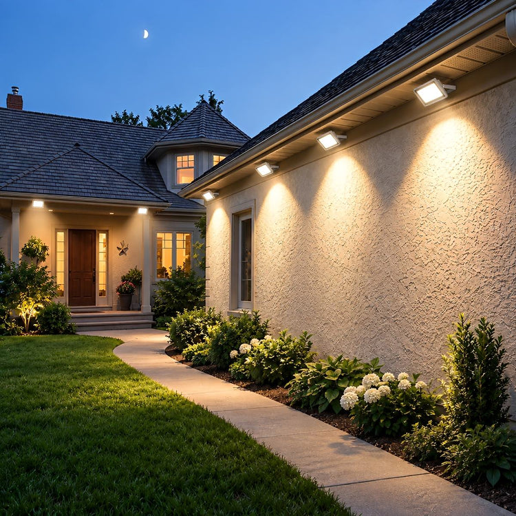 Square Waterproof Outdoor LED Spot Lights Building Exterior Light - Flyachilles