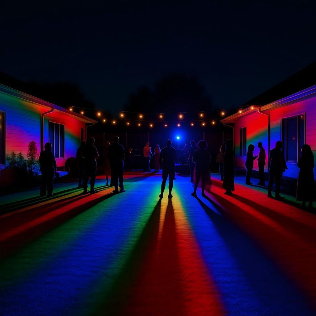 Tunable Outdoor Waterproof RGB LED Spot Light Landscape Tree Lighting With Remote Control - Flyachilles