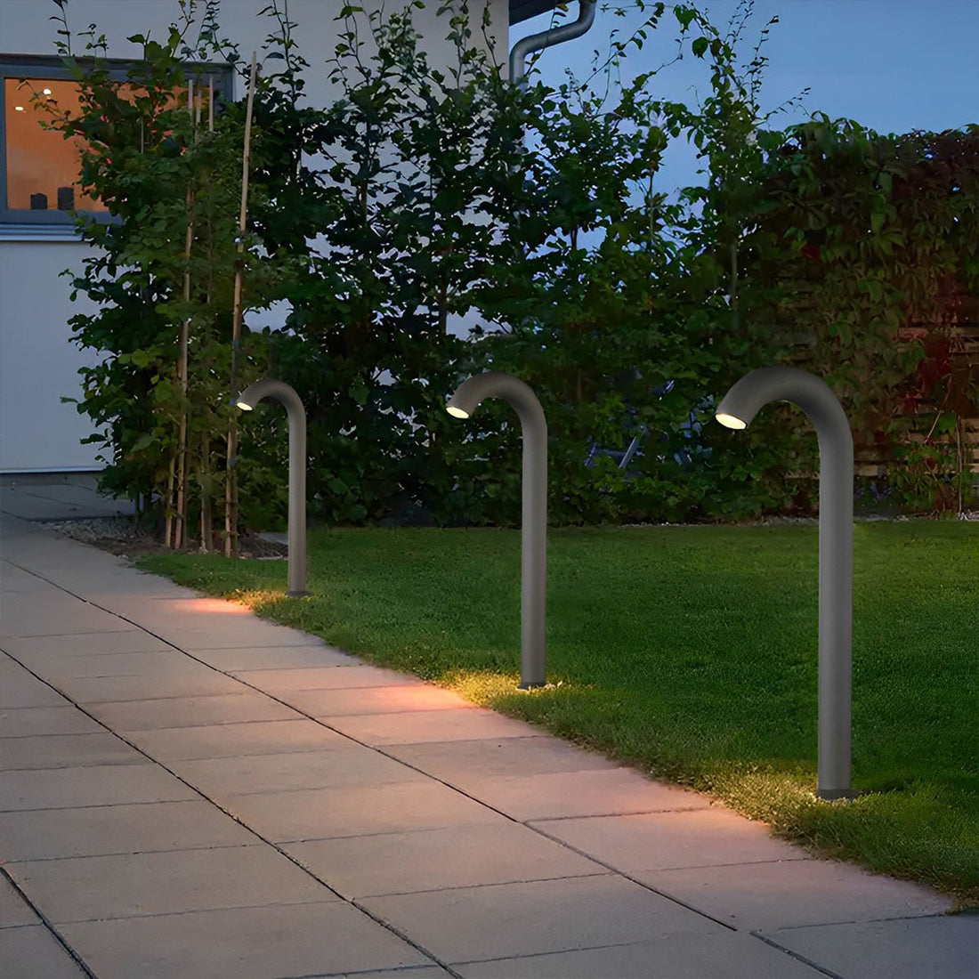 Umbrella Handle Modern Light Water Pipe Waterproof Lawn Landscape Lighting - Flyachilles