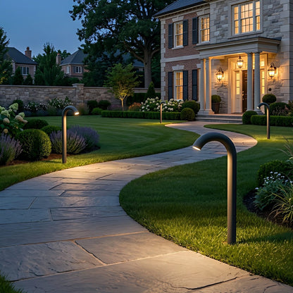 Umbrella Handle Modern Light Water Pipe Waterproof Lawn Landscape Lighting - Flyachilles