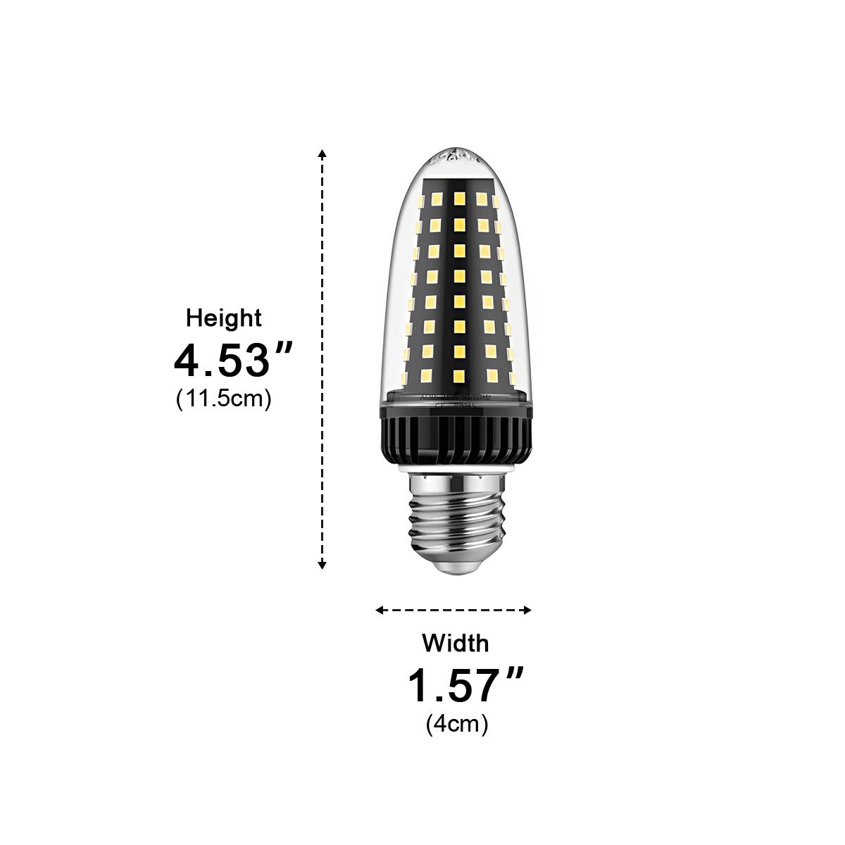 Vintage 20W Aluminum Full Spectrum LED Light Bulb Energy Efficient - Flyachilles