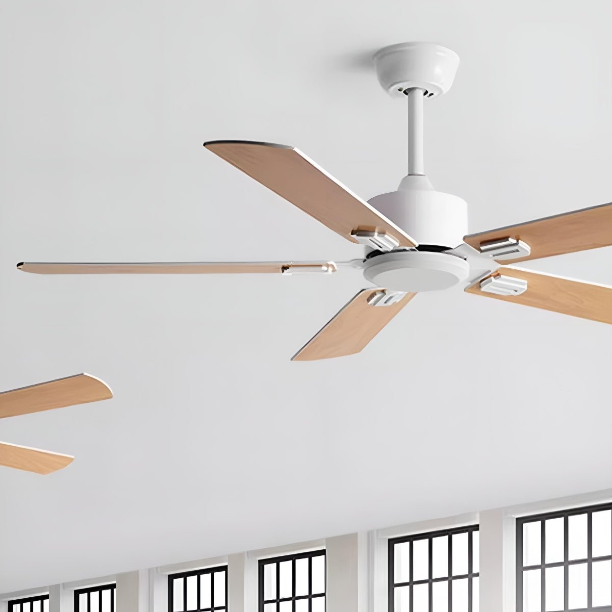 Vintage 6 - speed Reverse Frequency Ceiling Fan 5 Blades - Flyachilles