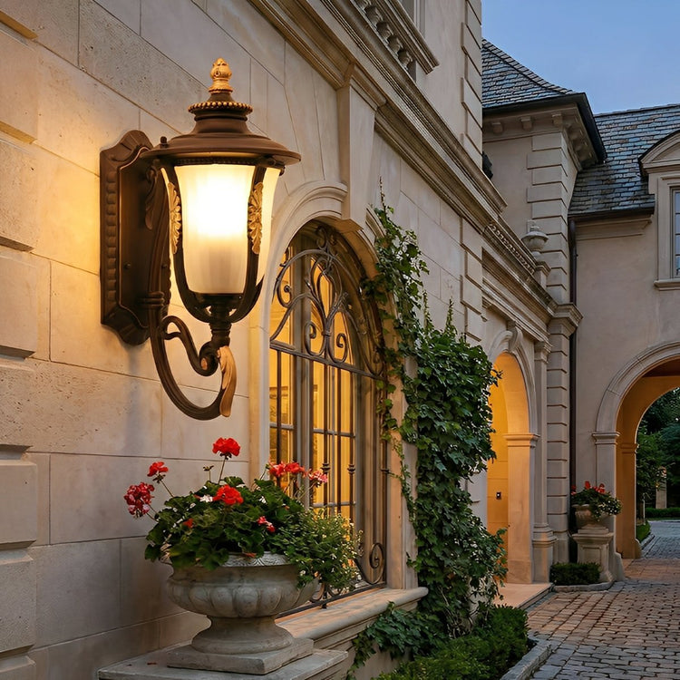 Vintage Classic Waterproof Outdoor LED Porch Light Exterior Wall Lights - Flyachilles