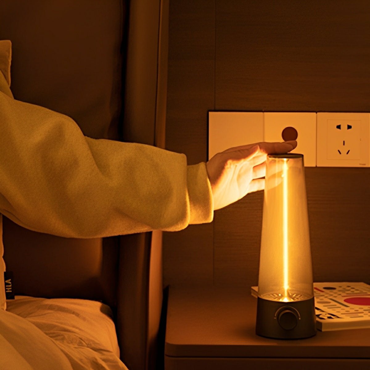 Vintage Cone Dimmable LED Table Lamp Ambient Light - Flyachilles