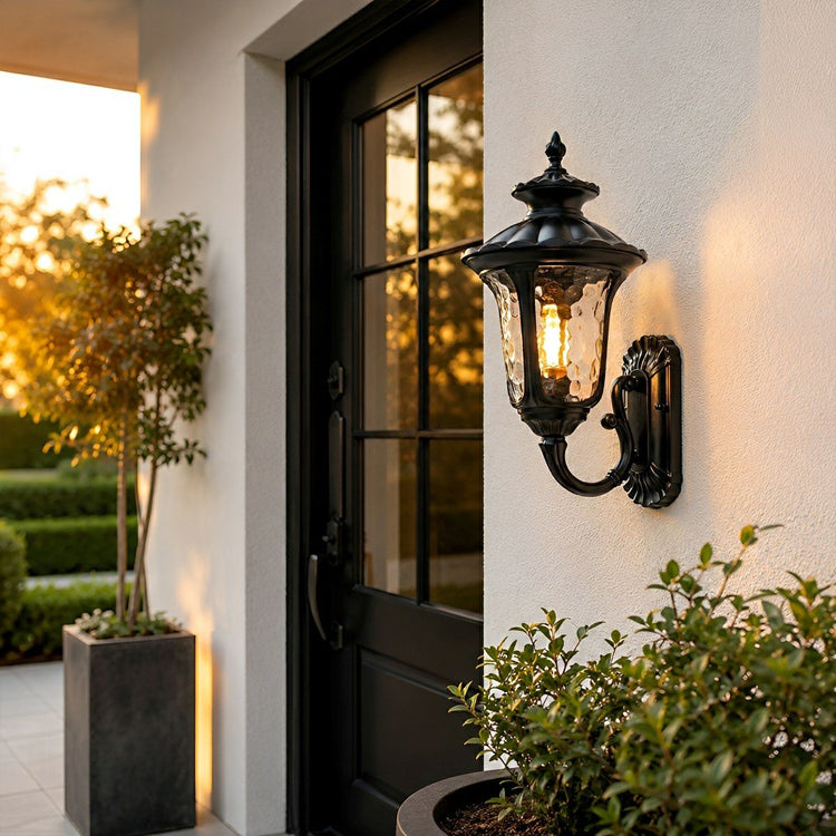 Vintage Dome Waterproof Outdoor LED Porch Light Exterior Wall Lights - Flyachilles