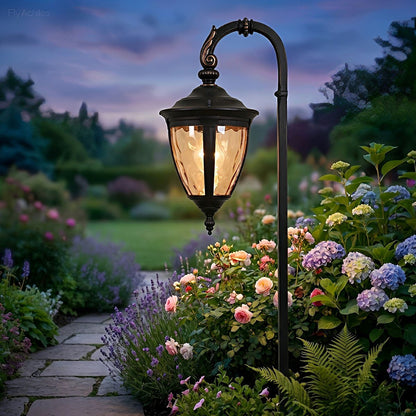 Vintage European Outdoor Path Light LED Lantern - Flyachilles