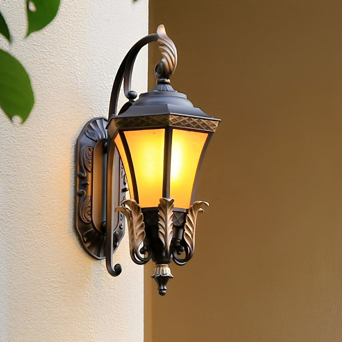 Vintage Hexagon Casa Marseille Waterproof Outdoor LED Porch Wall Lights - Flyachilles