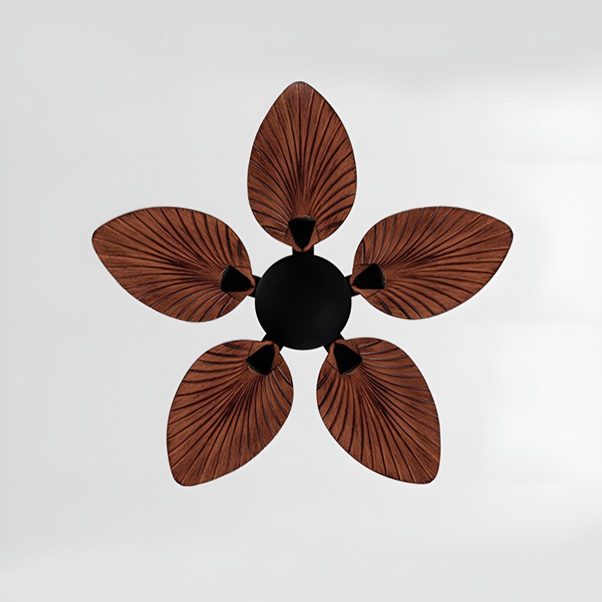 Vintage Imitation Palm Leaf 6 - speed Reverse Frequency Ceiling Fan - Flyachilles