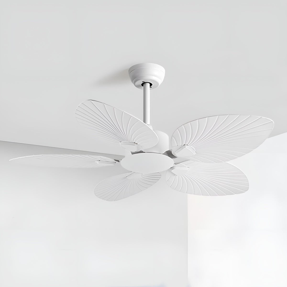 Vintage Imitation Palm Leaf 6 - speed Reverse Frequency Ceiling Fan - Flyachilles