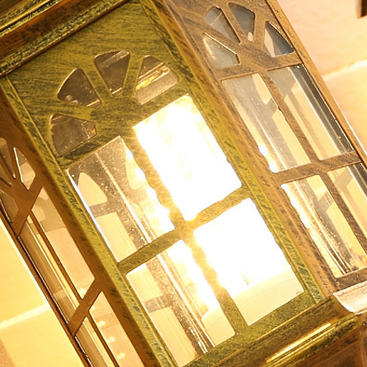 Vintage Rustic Castle Double Head Waterproof Outdoor LED Porch Wall Lights - Flyachilles