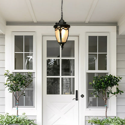 Vintage Rustic Waterproof Outdoor LED Lantern Pendant Lights - Flyachilles