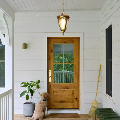 Vintage Rustic Waterproof Outdoor LED Lantern Pendant Lights - Flyachilles