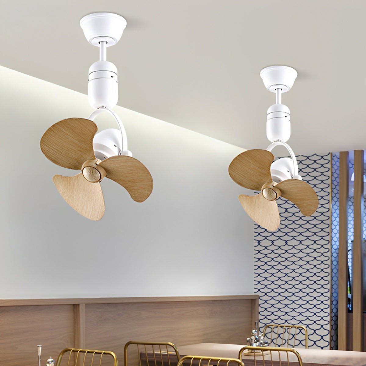 Vintage Swing Rotation 6 - Speed DC Motor Ceiling Fan Wall fan - Flyachilles