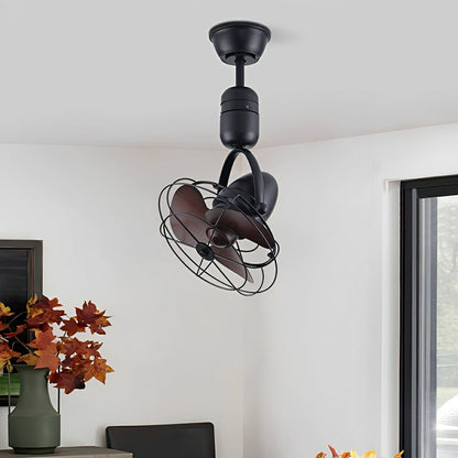 Vintage Swing Rotation 6 - Speed DC Motor Ceiling Fan Wall fan - Flyachilles