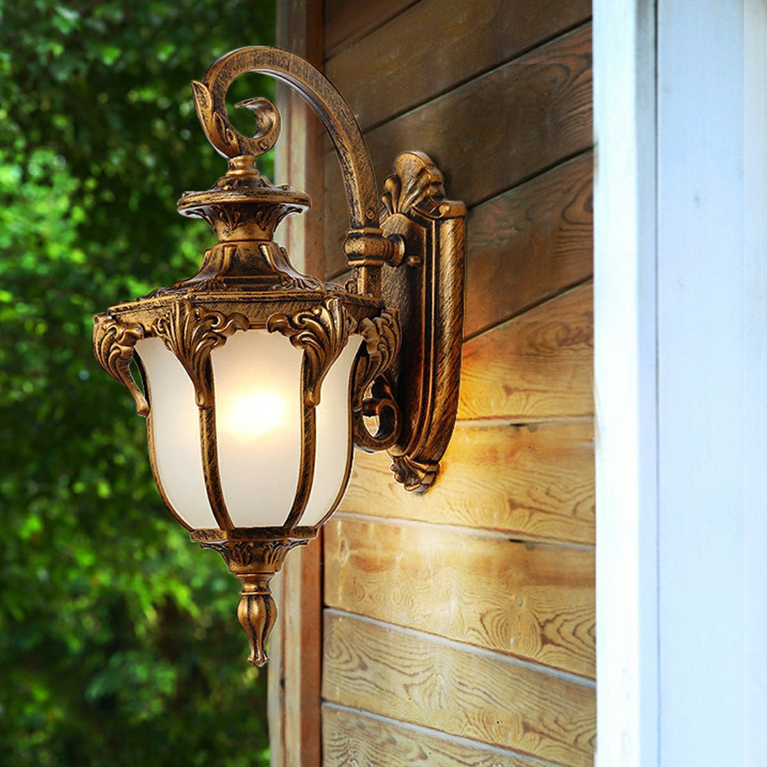 Vintage Waterproof Outdoor LED Porch Light Exterior Wall Lights - Flyachilles