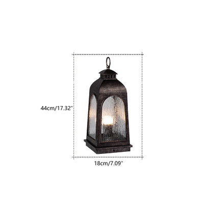 Vintage Waterproof Solar Lantern Outdoor LED Landscape Lighting - Flyachilles
