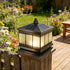 Vintage Waterproof Tower Shape Fence Outdoor Post Caps Lights - Flyachilles
