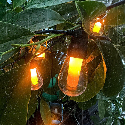 Waterproof 10 LED Outdoor String Lights 16.85ft - Flyachilles