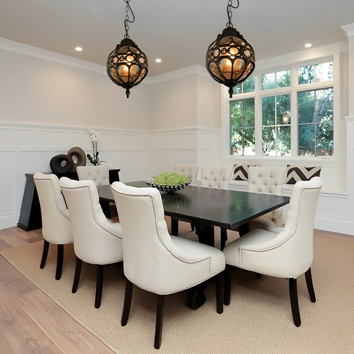 Waterproof Aluminum Glass Ball Outdoor Chandelier Light Hanging Light - Flyachilles