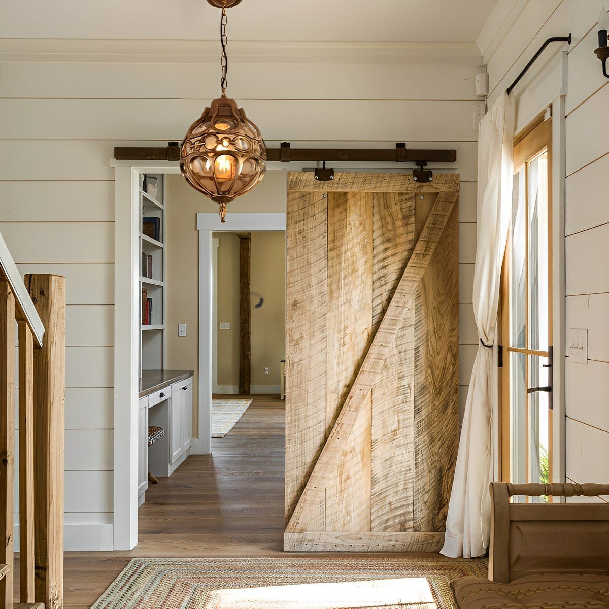 Waterproof Aluminum Glass Ball Outdoor Chandelier Light Hanging Light - Flyachilles