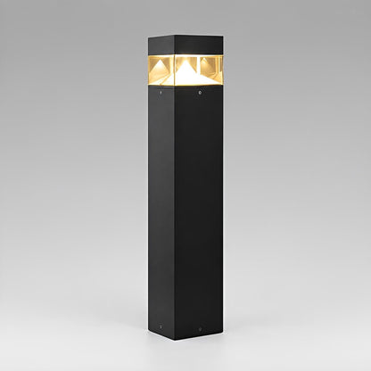 Waterproof Aluminum Metal Post Bollard Light Pillar Lantern Pathway - Flyachilles