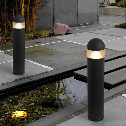 Waterproof Aluminum Metal Post Bollard Light Pillar Lantern Pathway - Flyachilles