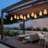 Waterproof Coastal Gourd Handwoven Rattan Outdoor Pendant Lights - Flyachilles