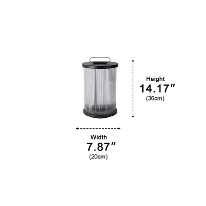 Waterproof Cylinder Outdoor Lantern Post Light Pathway Lighting - Flyachilles