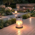 Waterproof Cylinder Outdoor Lantern Post Light Pathway Lighting - Flyachilles