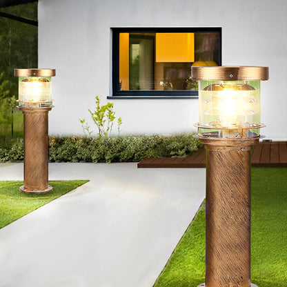 Waterproof Cylinder Tiered LED Outdoor Landscape Lighting - Flyachilles