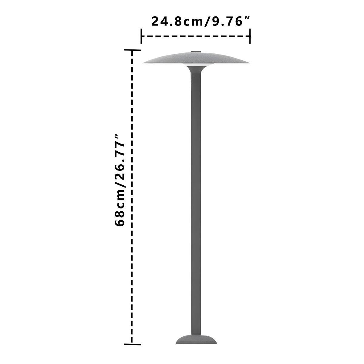 Waterproof Dome Mushroom LED Outdoor Landscape Lighting - Flyachilles
