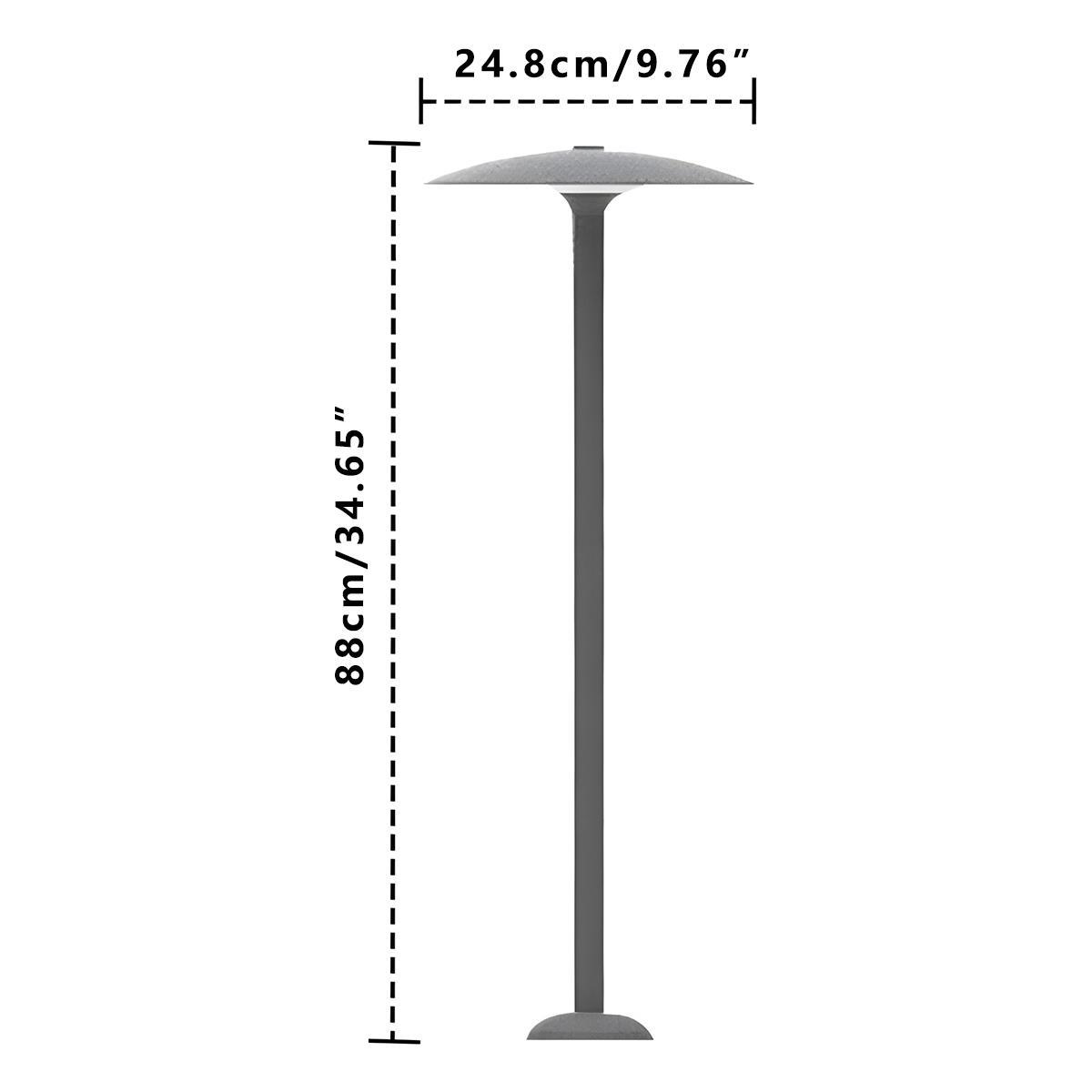 Waterproof Dome Mushroom LED Outdoor Landscape Lighting - Flyachilles