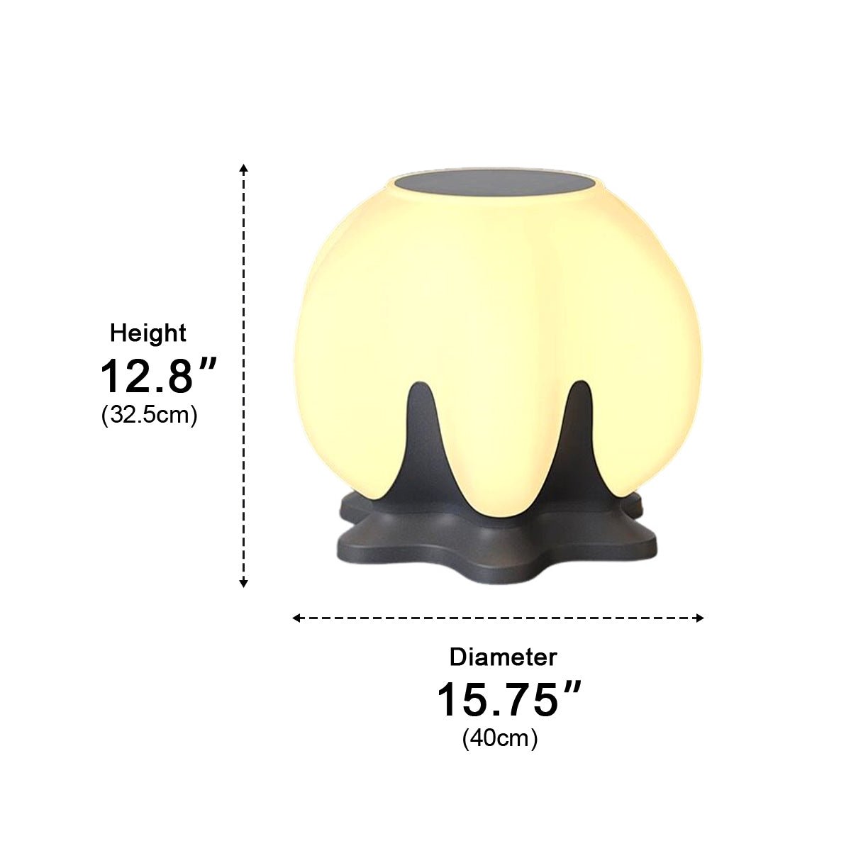 Waterproof Globe LED Outdoor Post Lights - Flyachilles