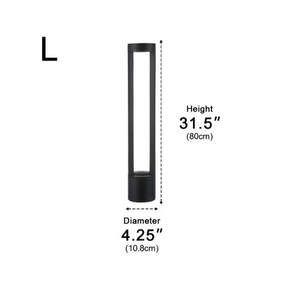 Waterproof Hollow Cylindrical Shaped LED Lamp Post Lights - Flyachilles