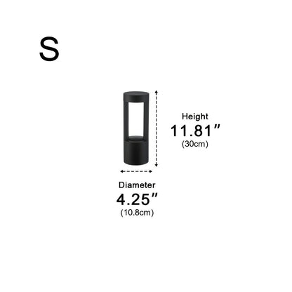 Waterproof Hollow Cylindrical Shaped LED Lamp Post Lights - Flyachilles