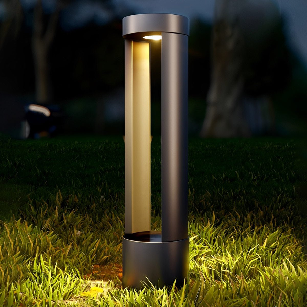 Waterproof Hollow Cylindrical Shaped LED Lamp Post Lights - Flyachilles