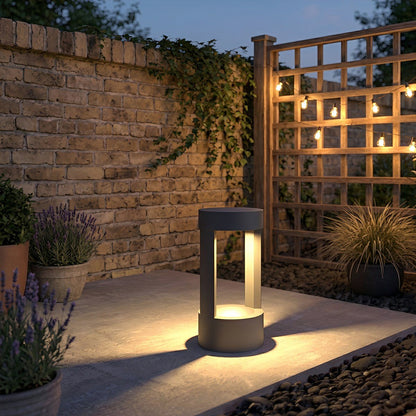 Waterproof Hollow Cylindrical Shaped LED Lamp Post Lights - Flyachilles