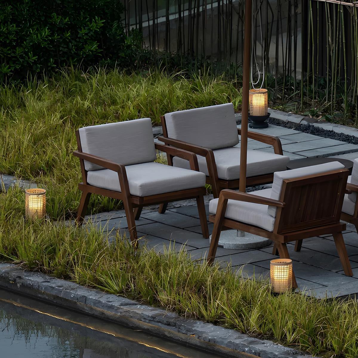 Waterproof LED Candlestick Outdoor Lawn Post Lighting - Flyachilles