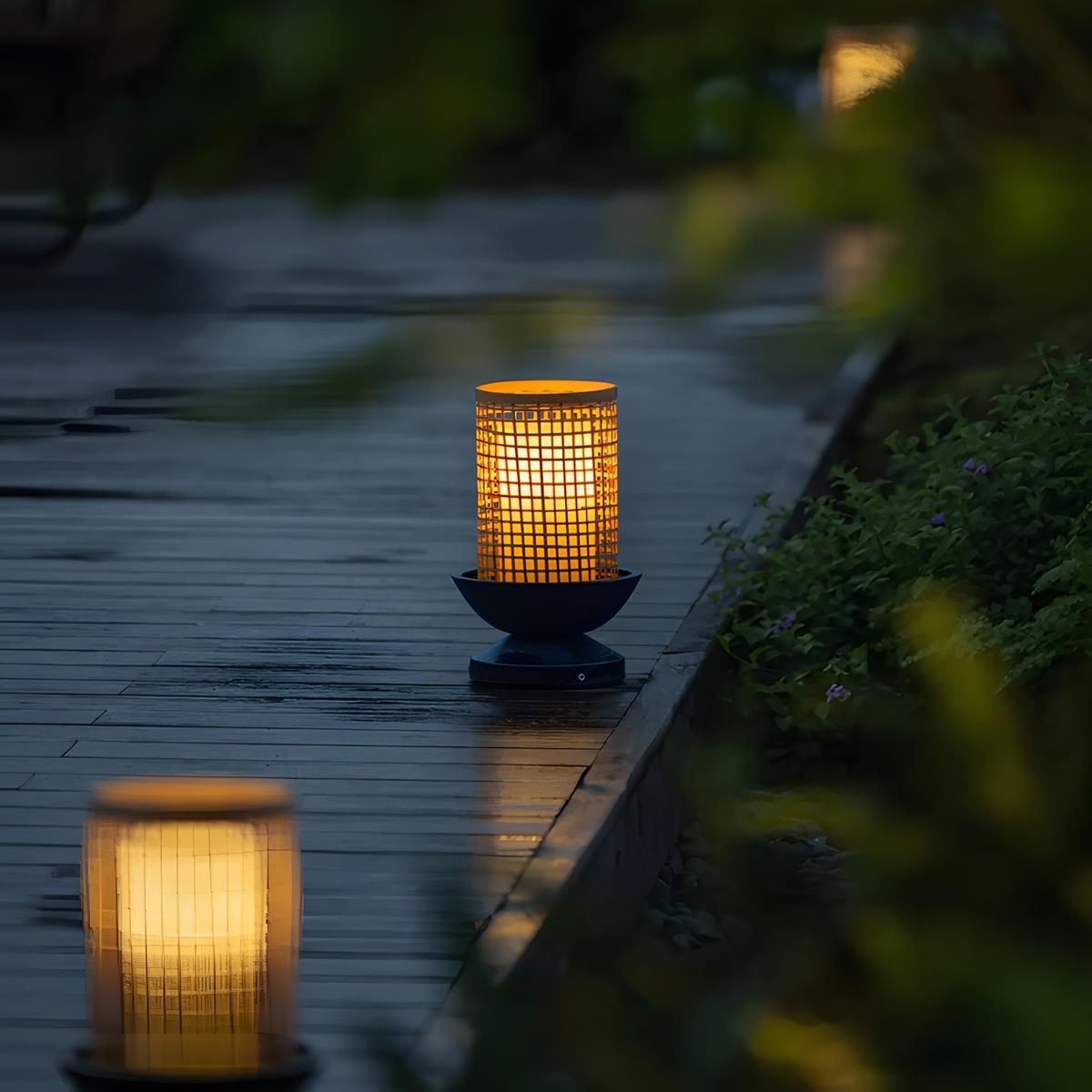 Waterproof LED Candlestick Outdoor Lawn Post Lighting - Flyachilles