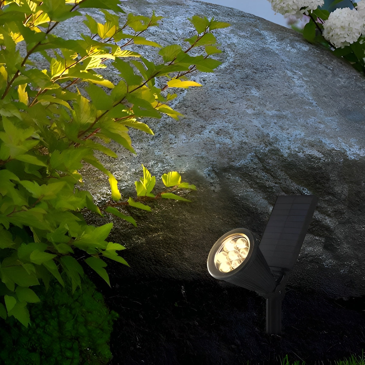 Waterproof LED Modern Solar Tree Spotlights Landscape Decor Lighting Lawn Light - Flyachilles
