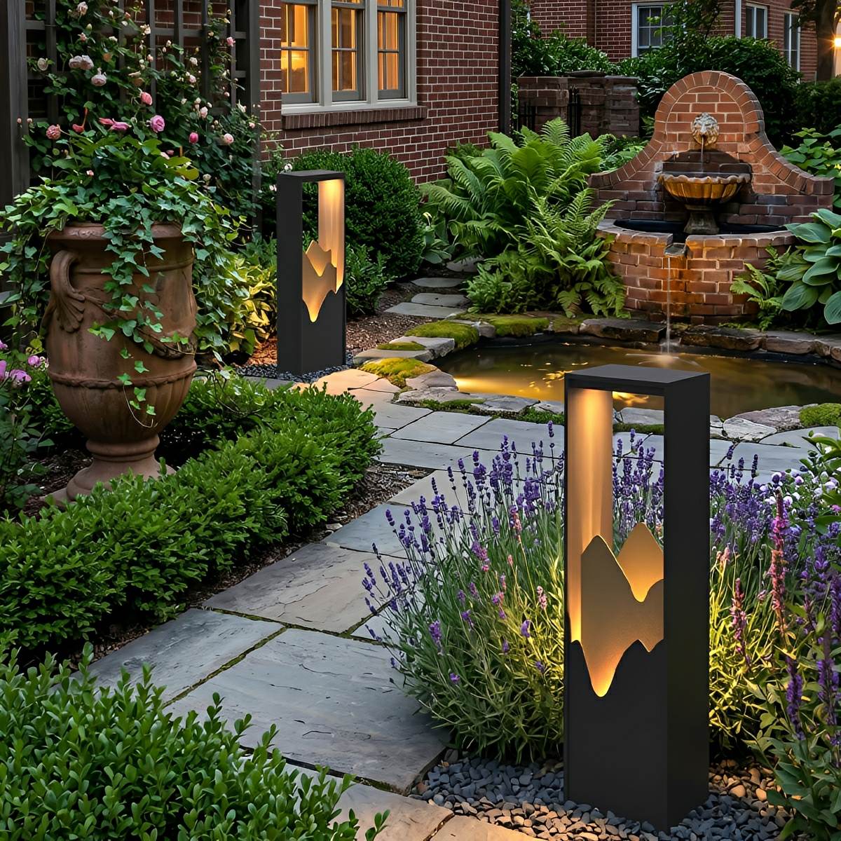 Waterproof LED Mountain Scenery Outdoor Path Lights - Flyachilles