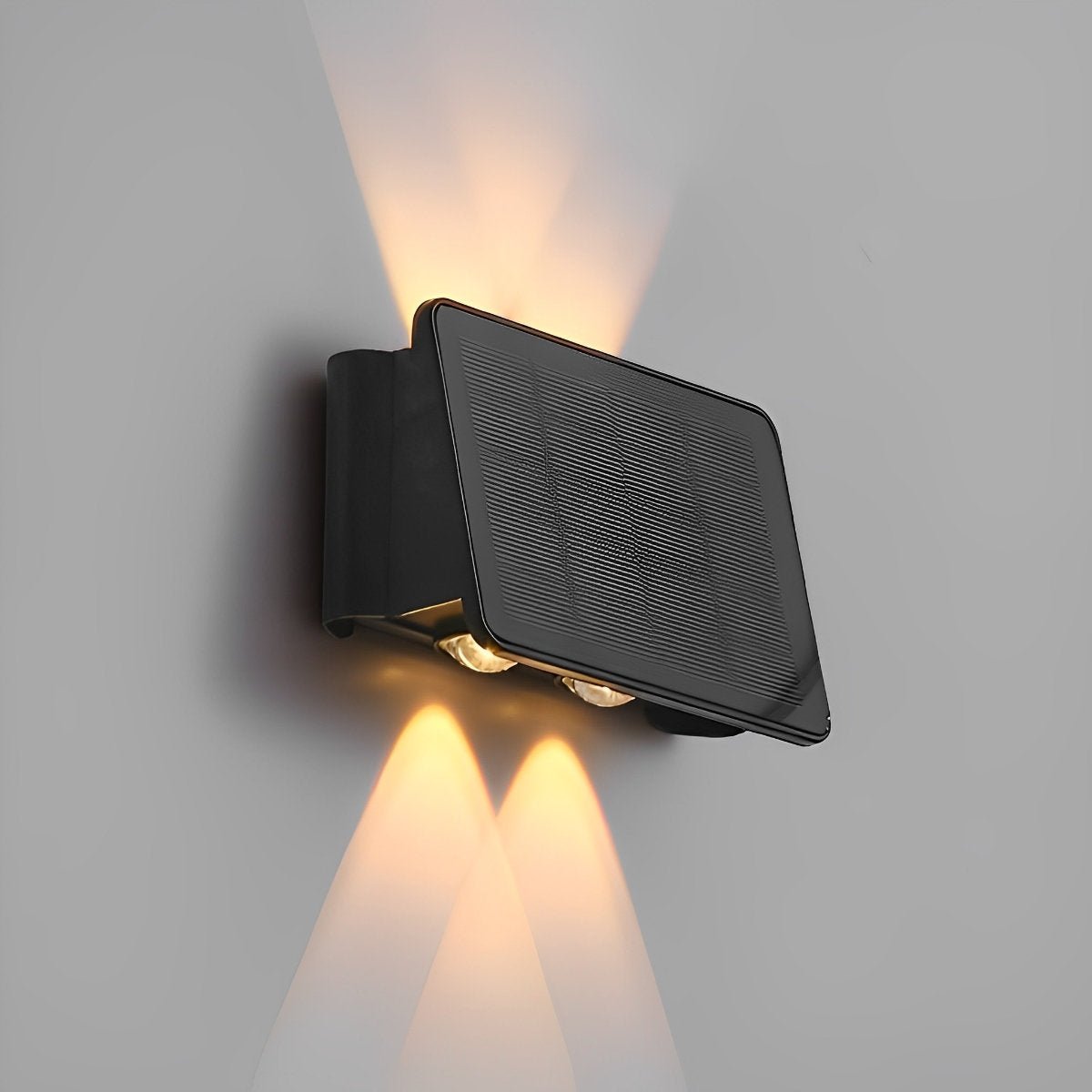 Waterproof LED Up and Down Lights Solar Wall Lamp Wall Washer Lights - Flyachilles