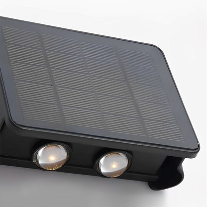 Waterproof LED Up and Down Lights Solar Wall Lamp Wall Washer Lights - Flyachilles
