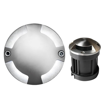 Waterproof Mdern Round LED Outdoor Step Lights Deck Stair Lights - Flyachilles
