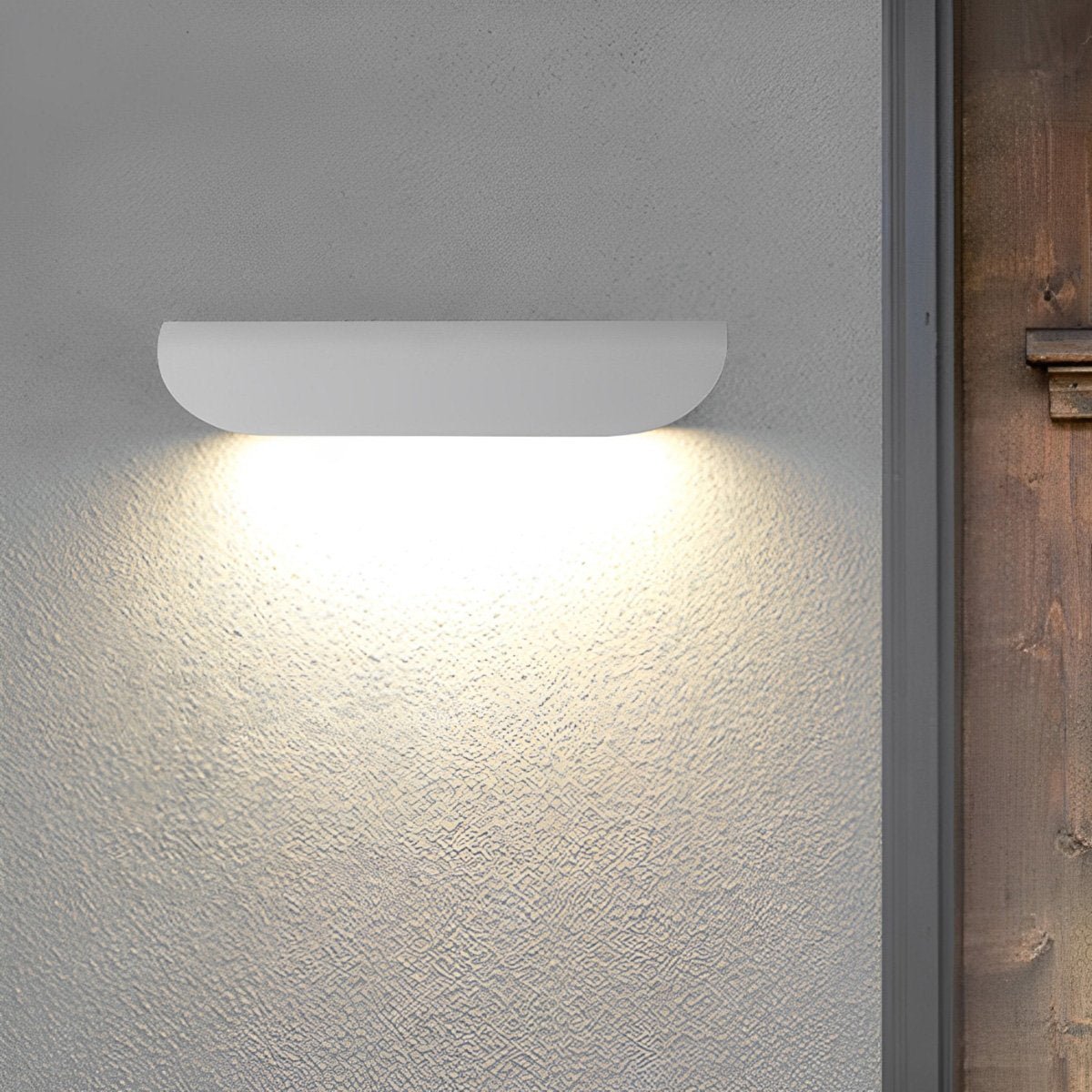 Modern Waterproof Minimalist Arc-shaped LED Outdoor Wall Sconces ...