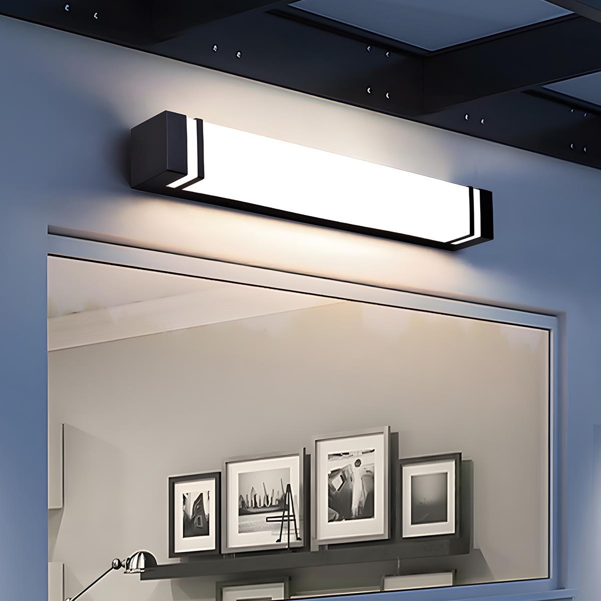 Waterproof Minimalist Rectangle LED Outdoor Wall Sconces Porch Lights - Flyachilles