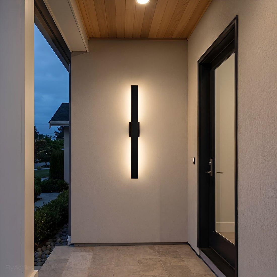 Waterproof Modern Dimmable Linear LED Outdoor Wall Light - Flyachilles