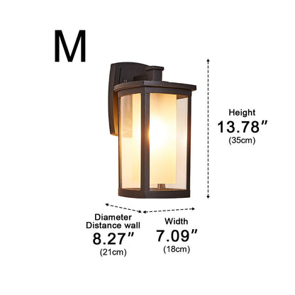 Waterproof Modern Farmhouse Outdoor LED Porch Wall Lights - Flyachilles